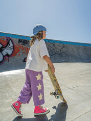 Star Pants - Hubba Bubba Purple