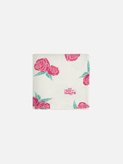 Organic Muslin Swaddle - Vintage Roses