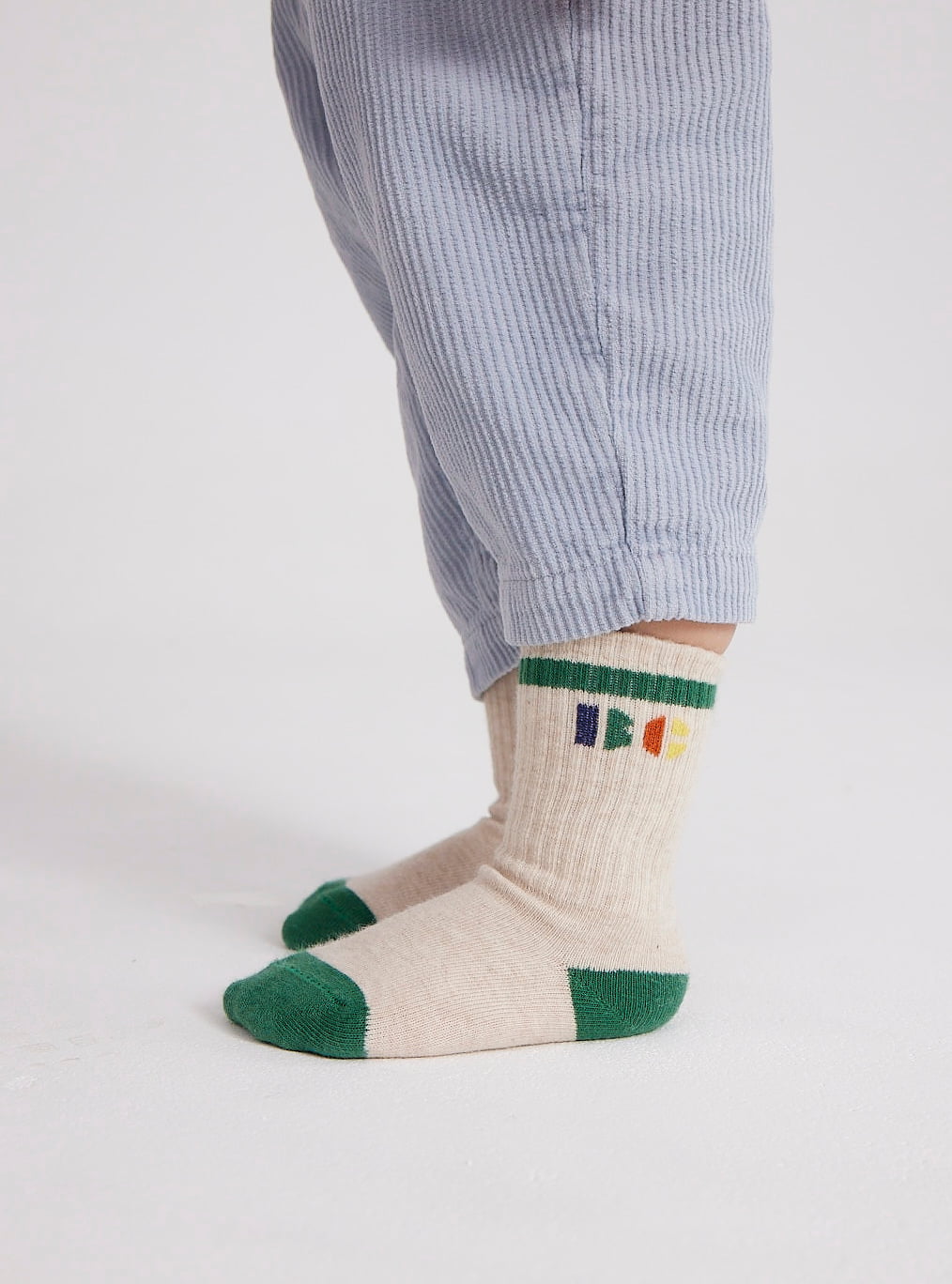 Multicolour BC Long Baby Socks