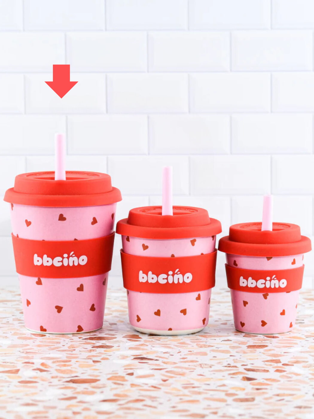 Biggiecino Takeaway Cup - Sweetheart