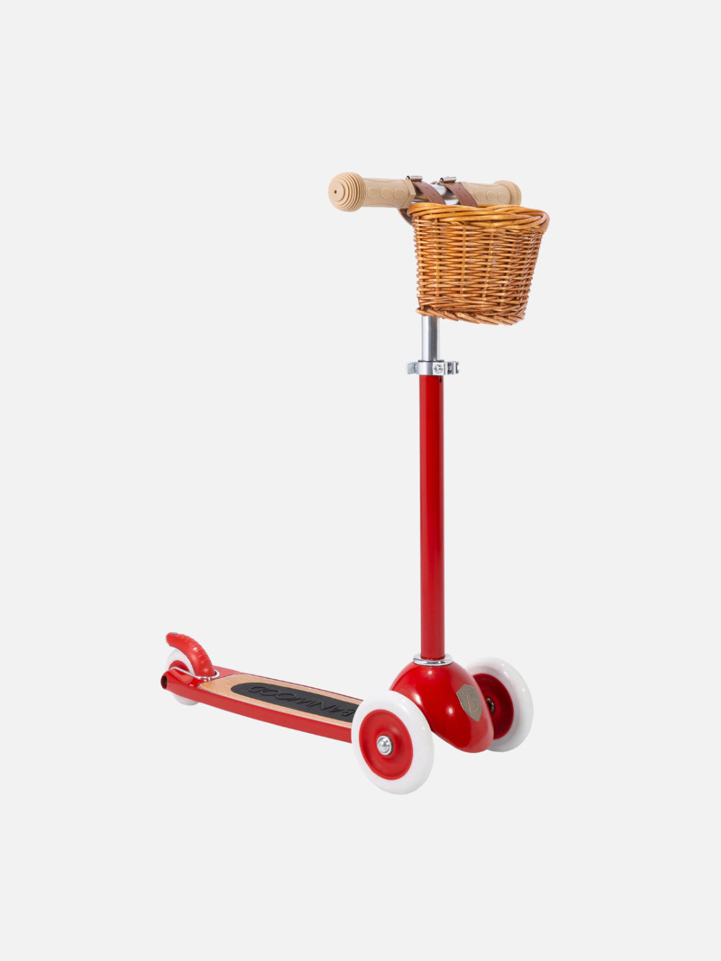 red banwood scooter