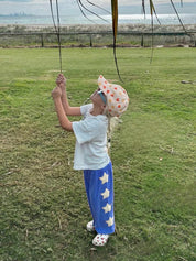 Star Pants - Bright Blue