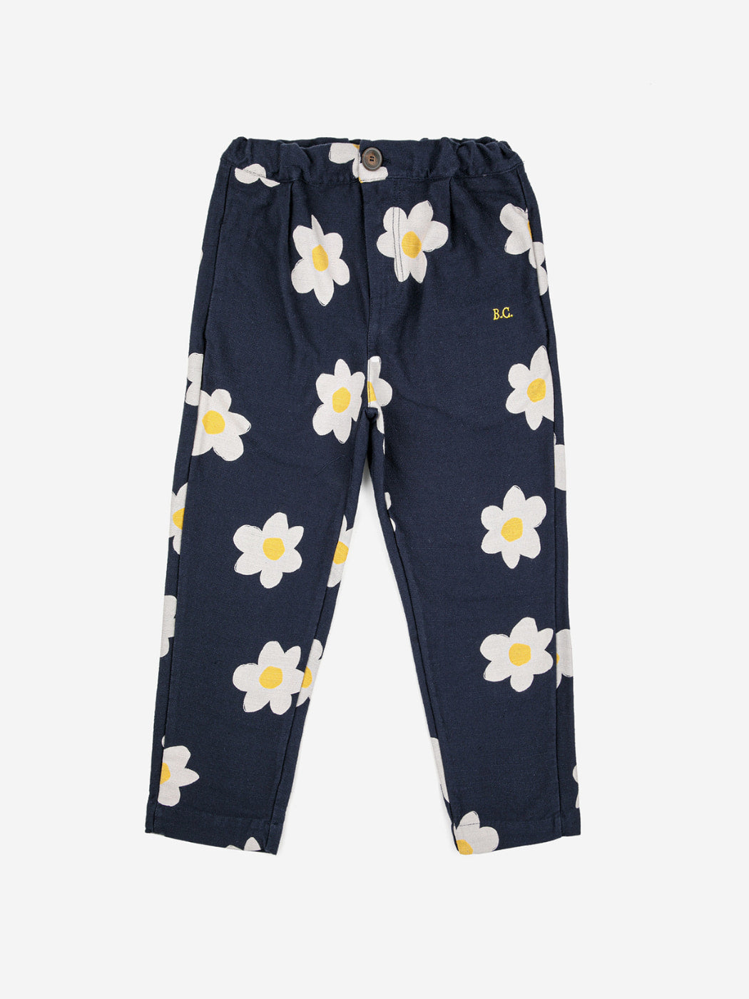 Big Flower All Over Baggy Pants