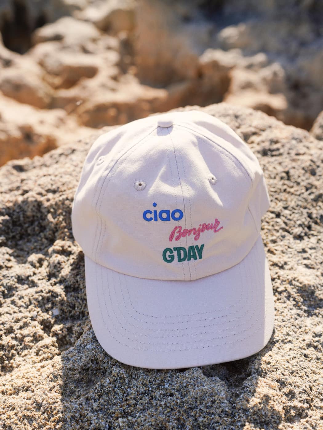 Dad Cap - Ciao, Bonjour, G'day