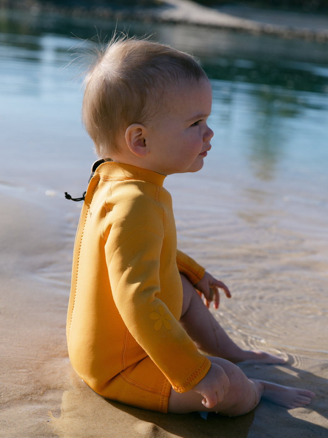 Baby Wetsuit in Yellow