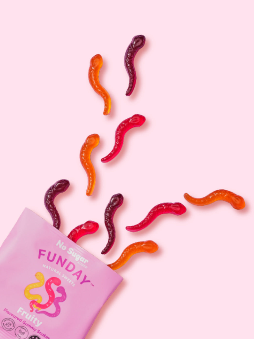 Fruity Gummy Snakes