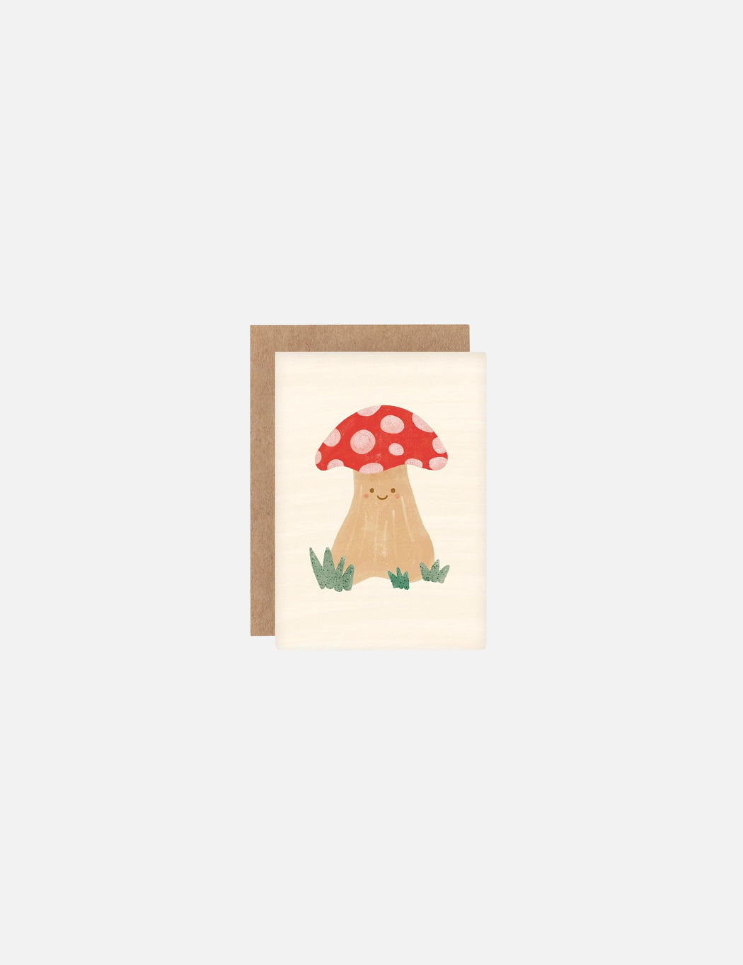 little mushroom greeting card