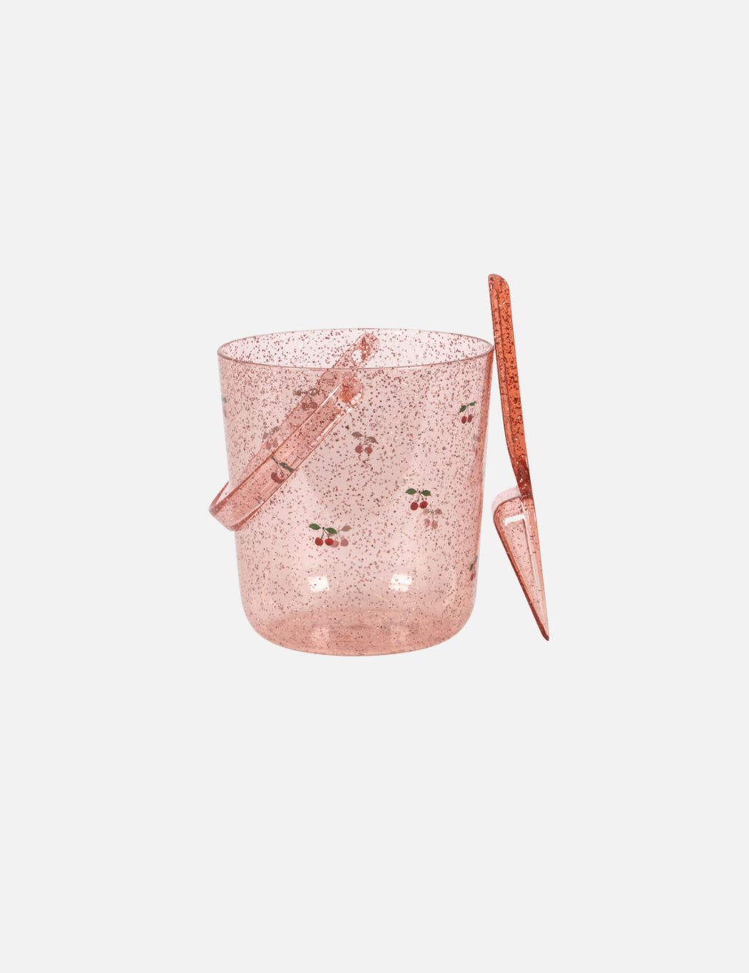 Cherry Glitter Sand Bucket