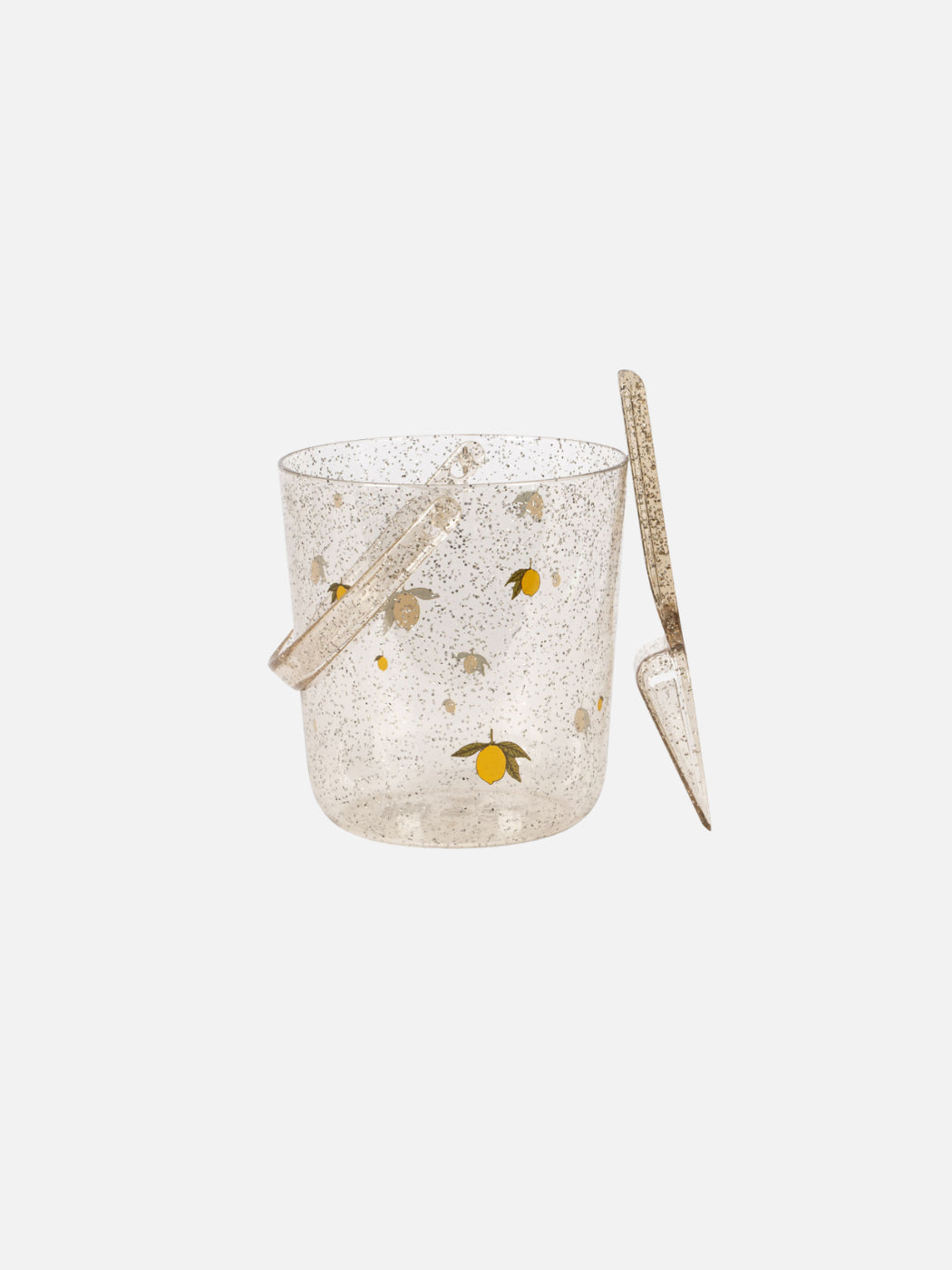 Glitter Bucket and Spade - Lemon