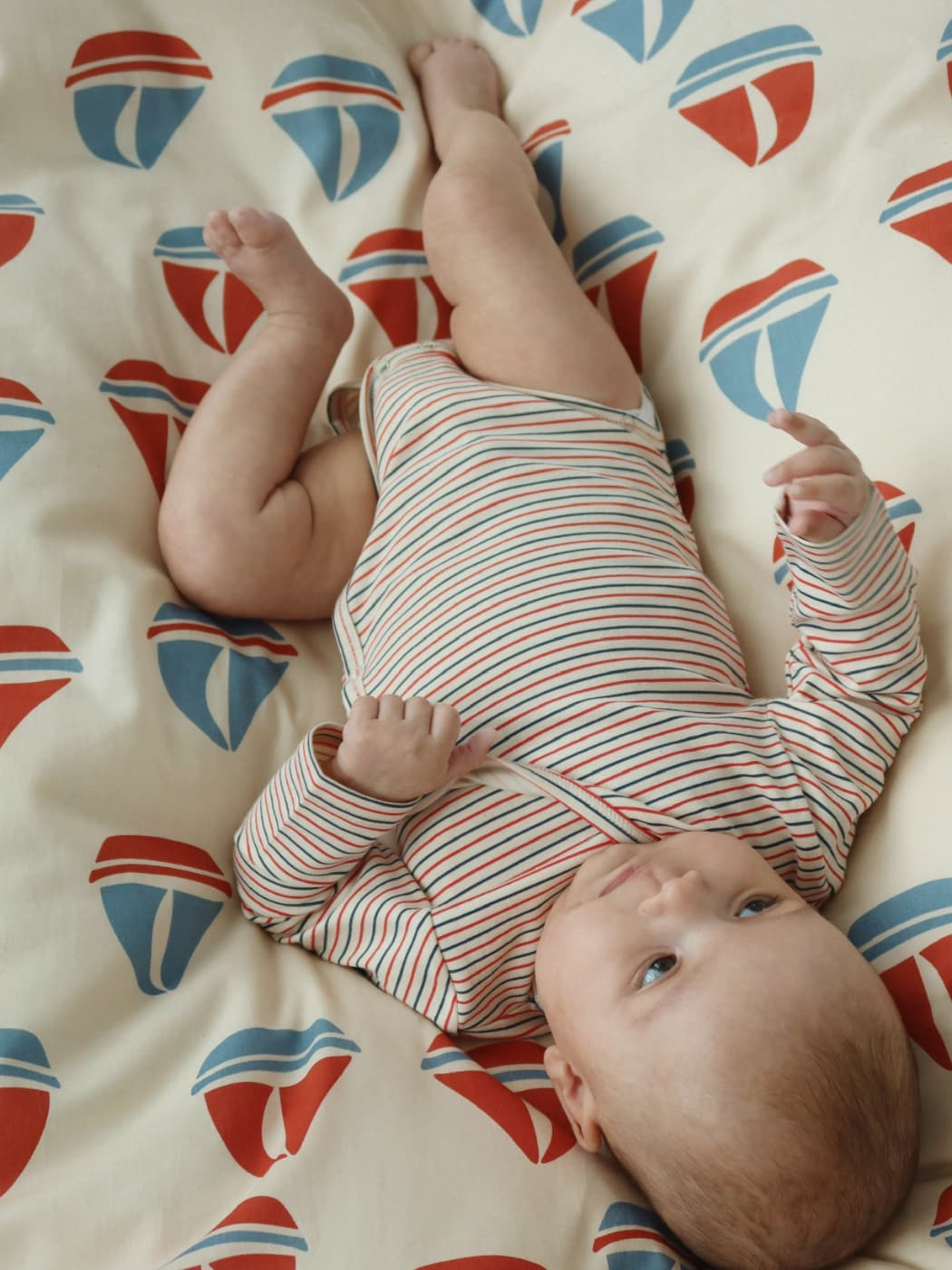 Basic Long Sleeve Bodysuit - Stripe