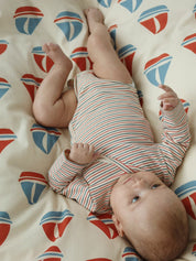 Basic Long Sleeve Bodysuit - Stripe