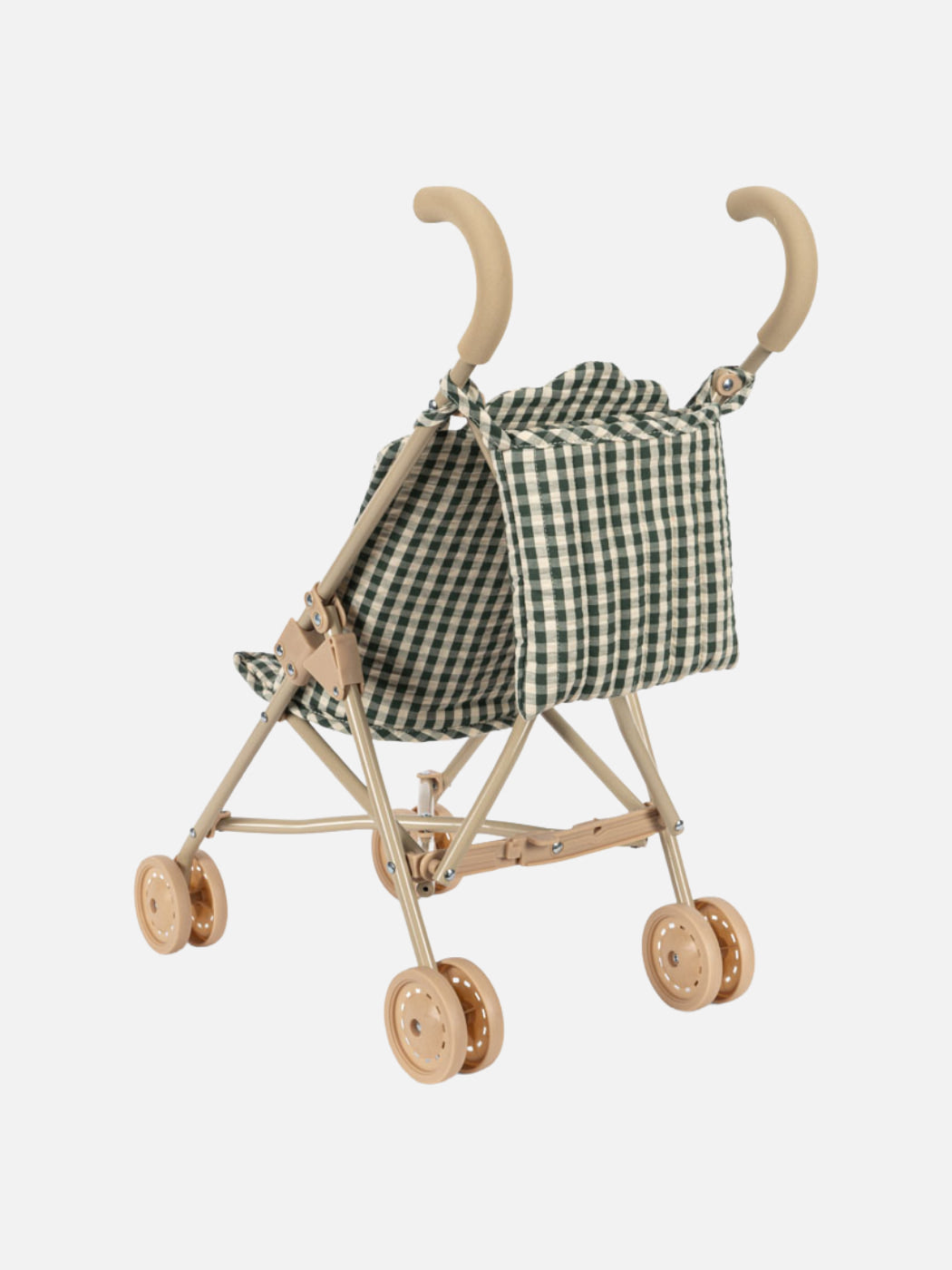 Doll Stroller - Pine Check