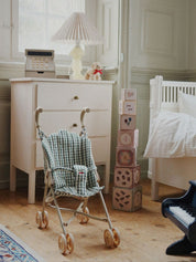 Doll Stroller - Pine Check