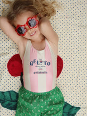 Pomia Swimsuit - Candy Rose Stripe