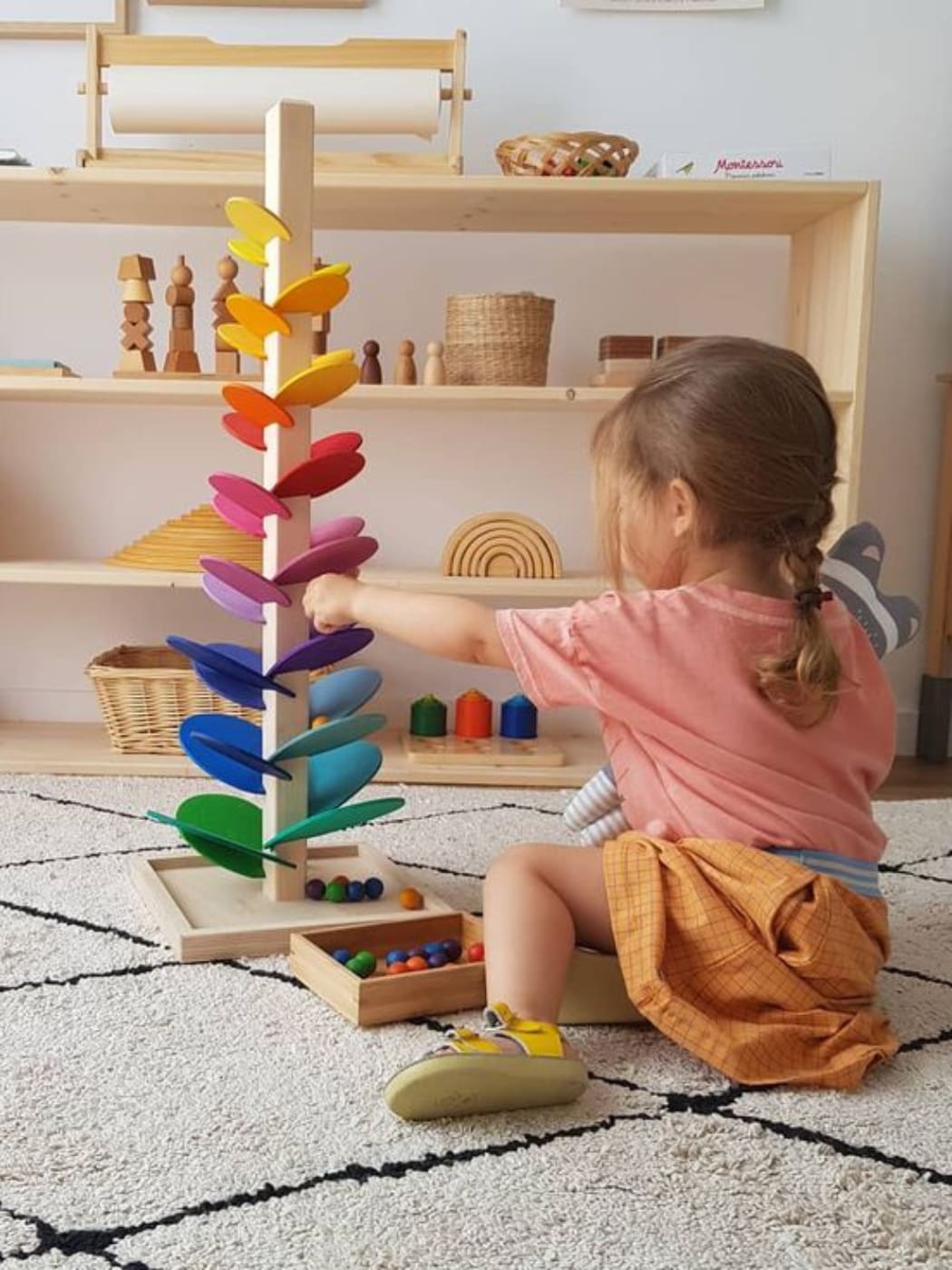 Musical Rainbow Marble Tree