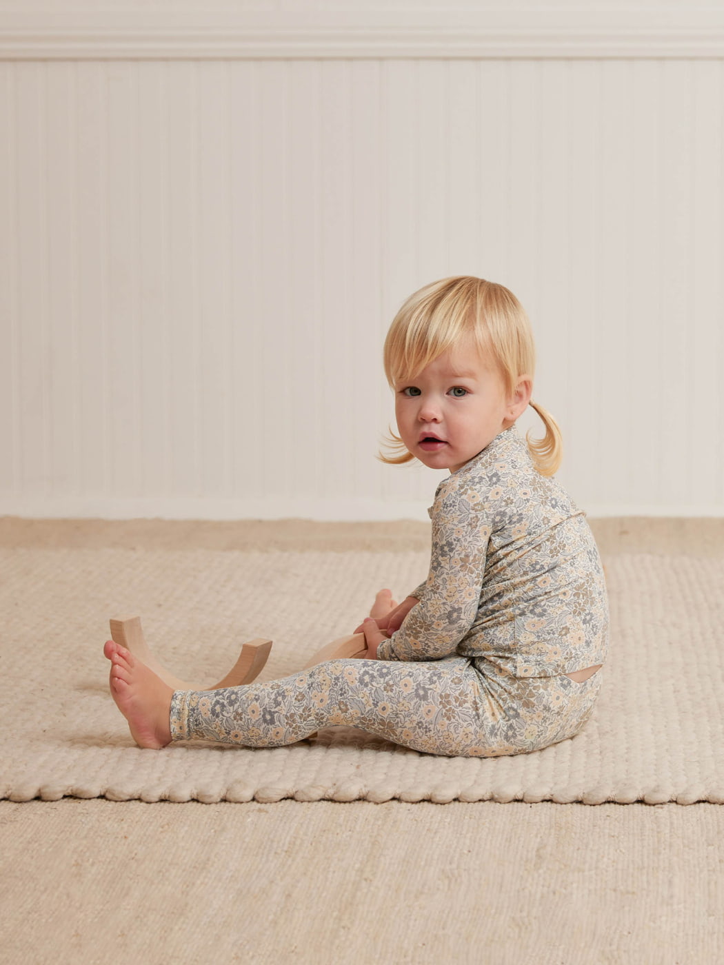 Bamboo Pyjama Set - Winter Garden