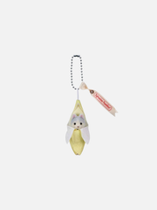 Husky Baby Banana Keychain
