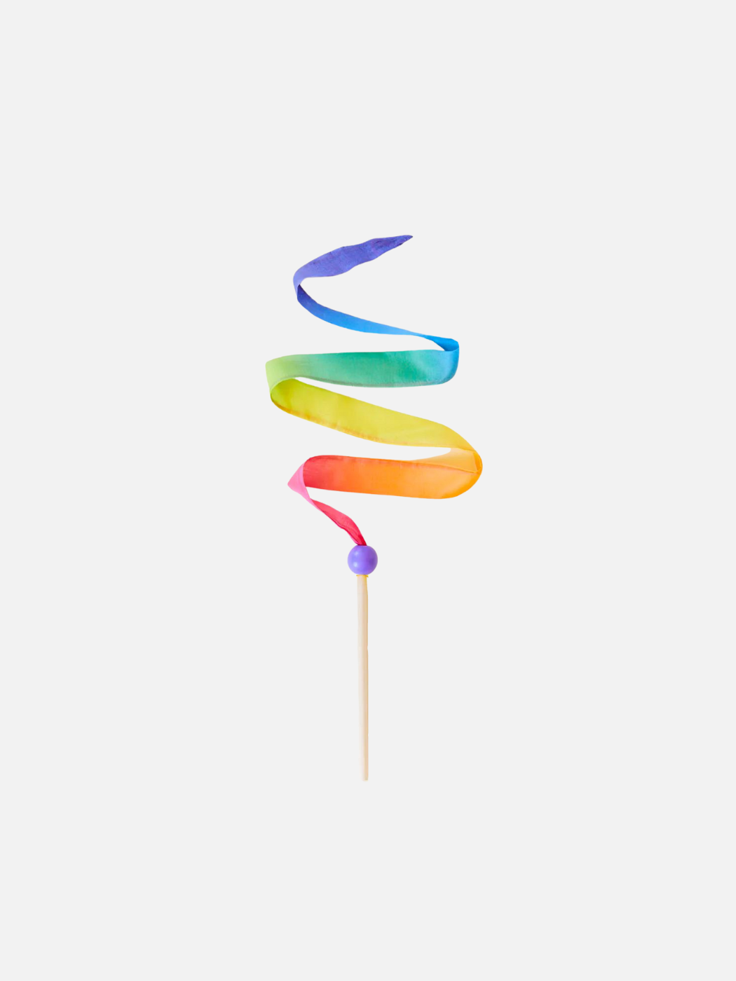 Mini Silk Streamer - Rainbow