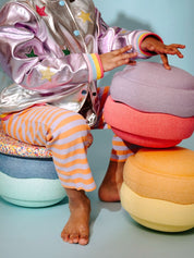 Balance Stepping Stones + Board - Rainbow Pastel