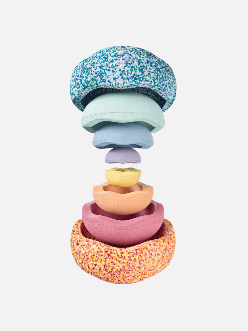 Balance Stepping Stones Original + Inside - Rainbow Pastel