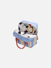 Small Envelope Backpack - Cloud Blue Stripes