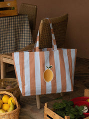 Shopper Bag - Lemon Tree/Cloud Blue