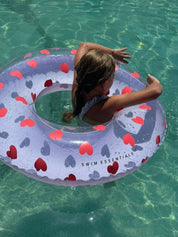 Medium Swim Ring - Sweet Hearts
