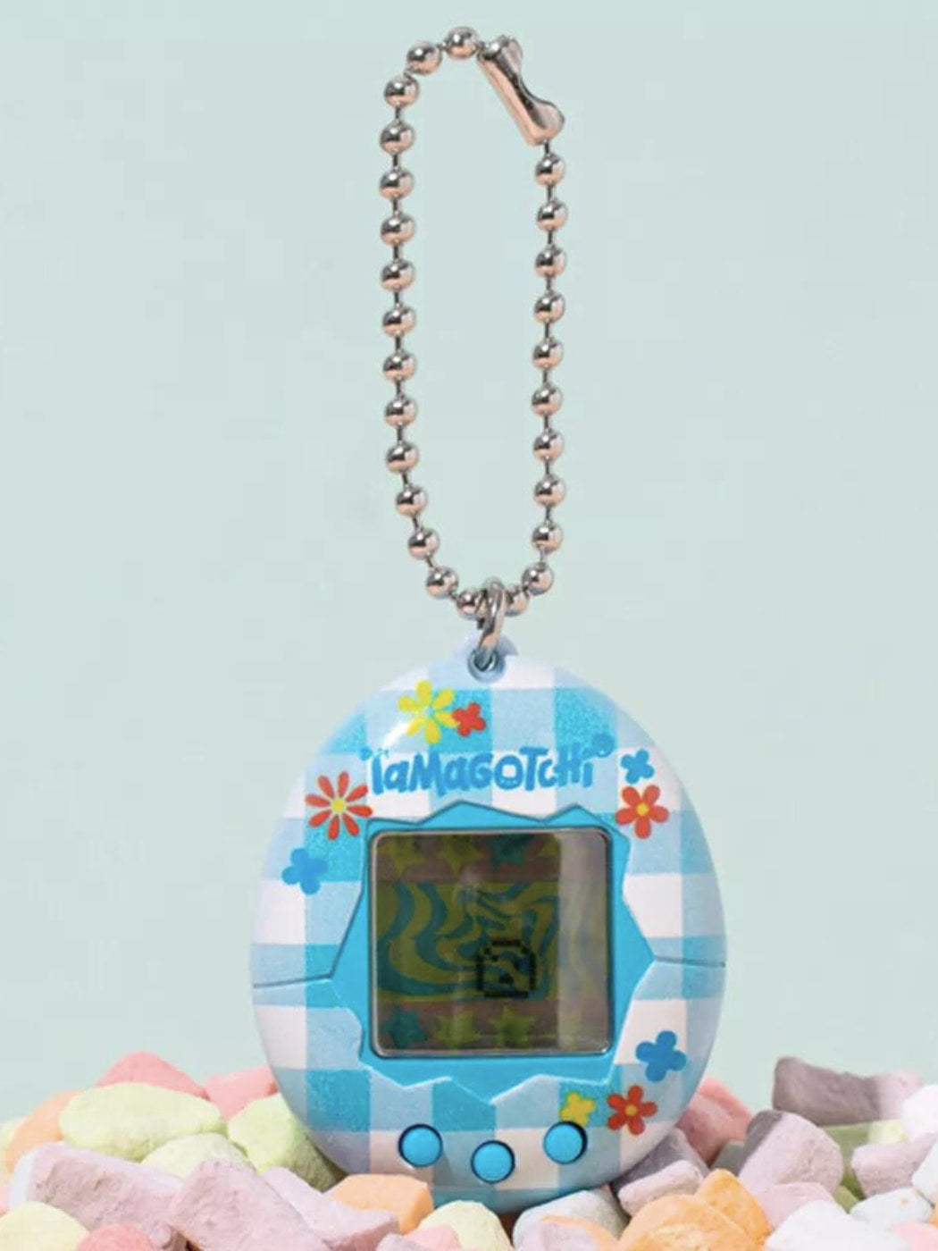 Original Tamagotchi - Flower Gingham