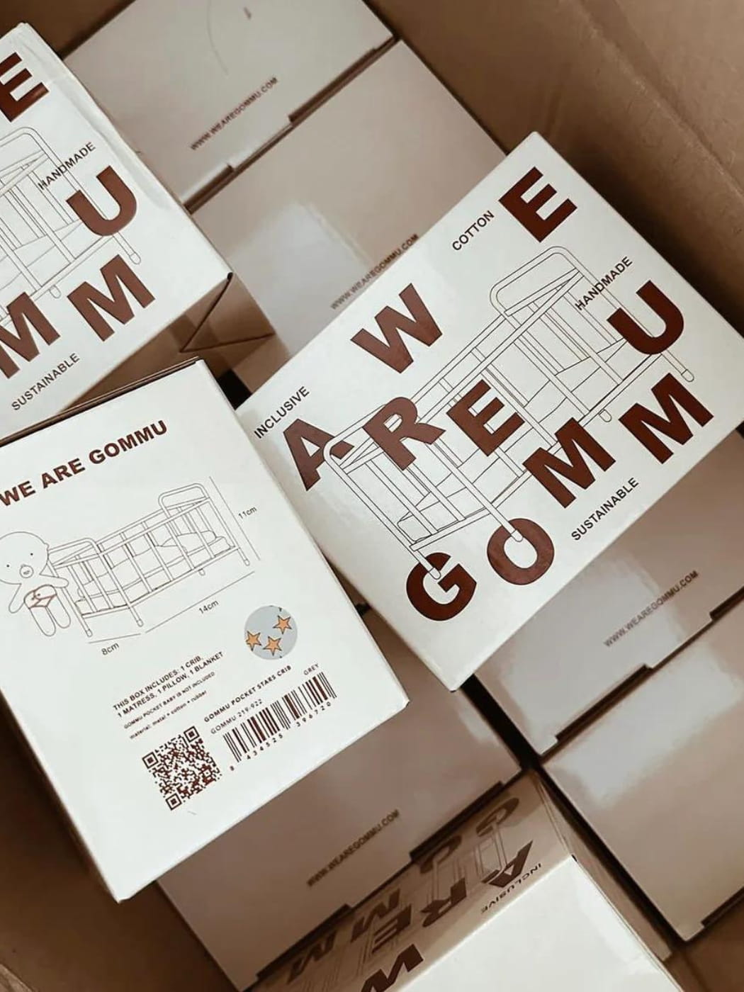 Pocket Crib - Green Stripe