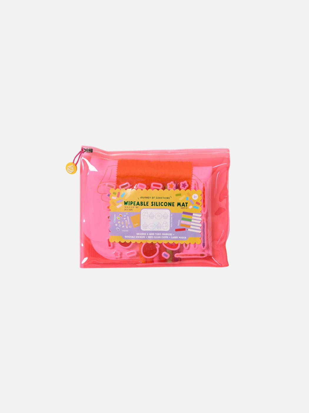 Wipeable Silicone Colouring Mat Set - Sweet As