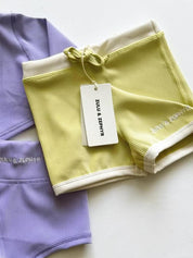 Rib Surf Short - Citrus Mini Stripe