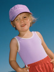 Rib Scoop One Piece - Lilac