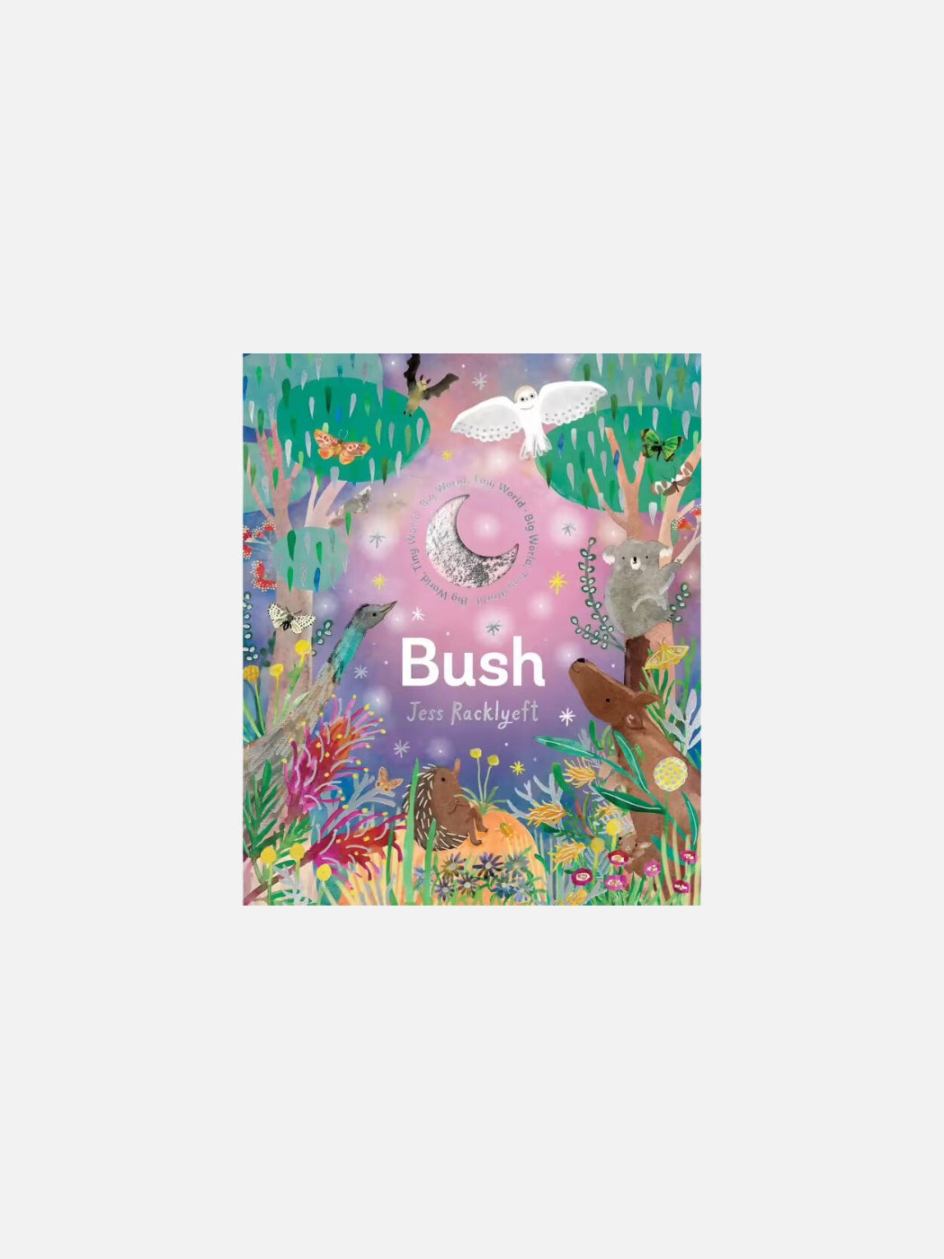 Big World Little World Bush Hardcover Book