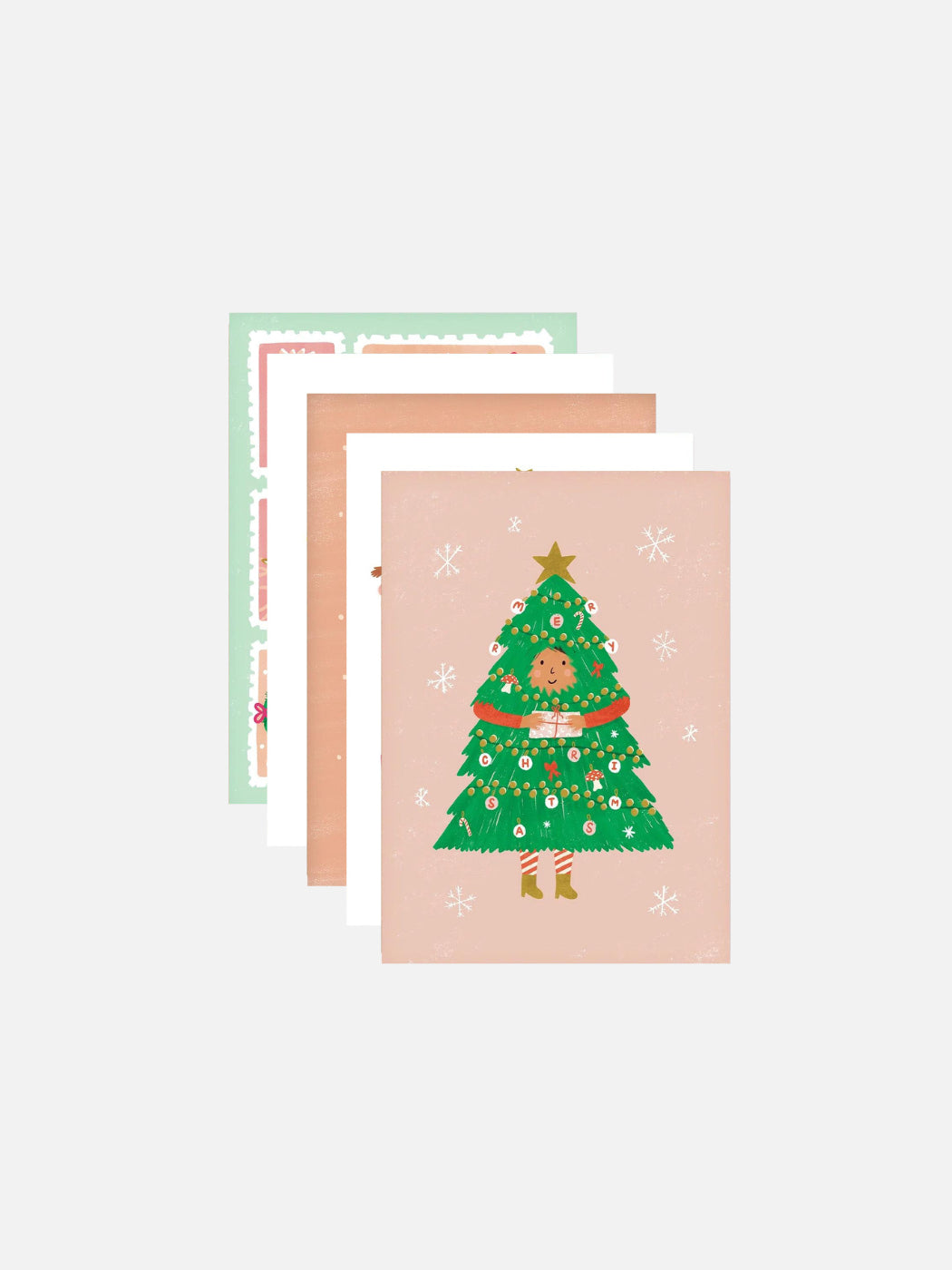 Christmas Card Set of Five