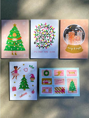 Christmas Card Set of Five