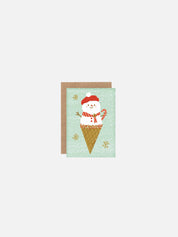 Mr Snow Cone Mini Card