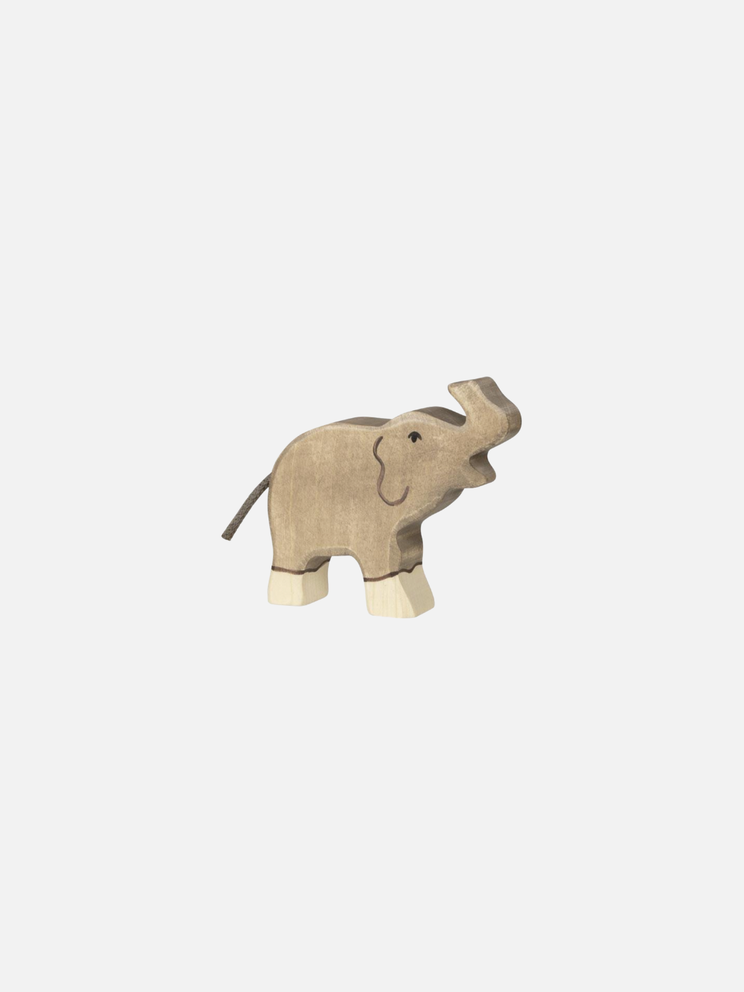 Wooden Elephant Calf