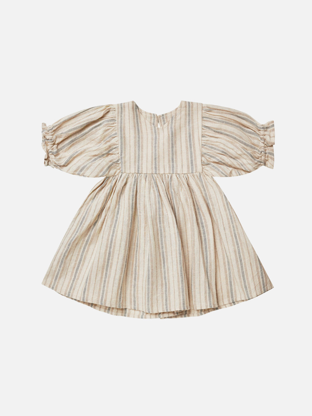 Jolene Dress - Pool Pinstripe