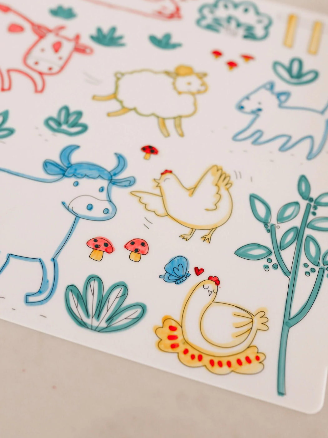 Scribble Mat - On The Farm