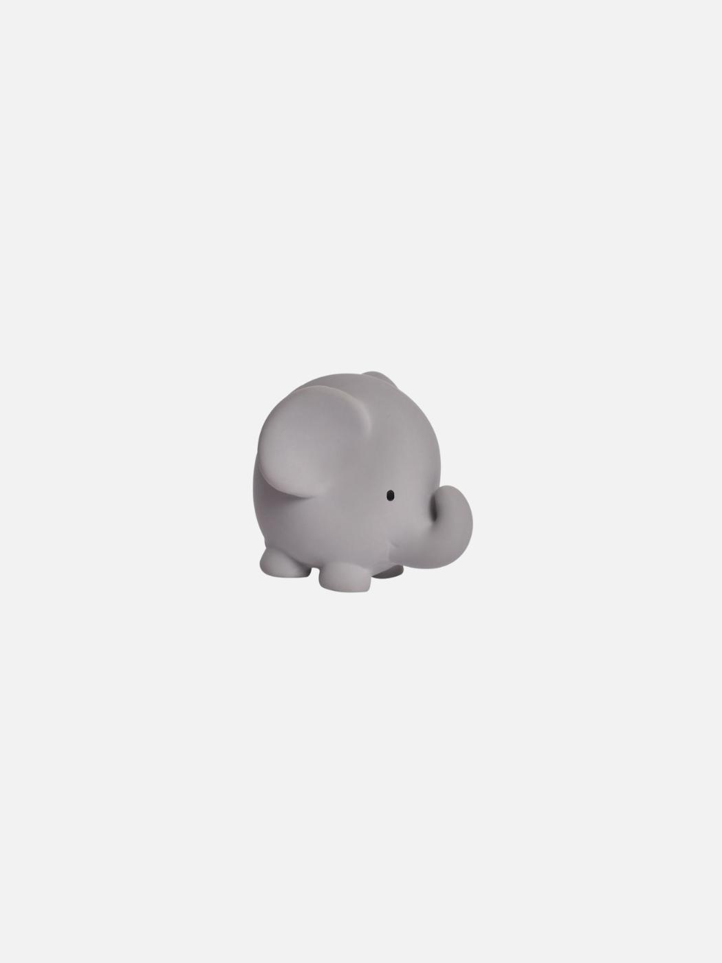 Rubber elephant baby teething toy