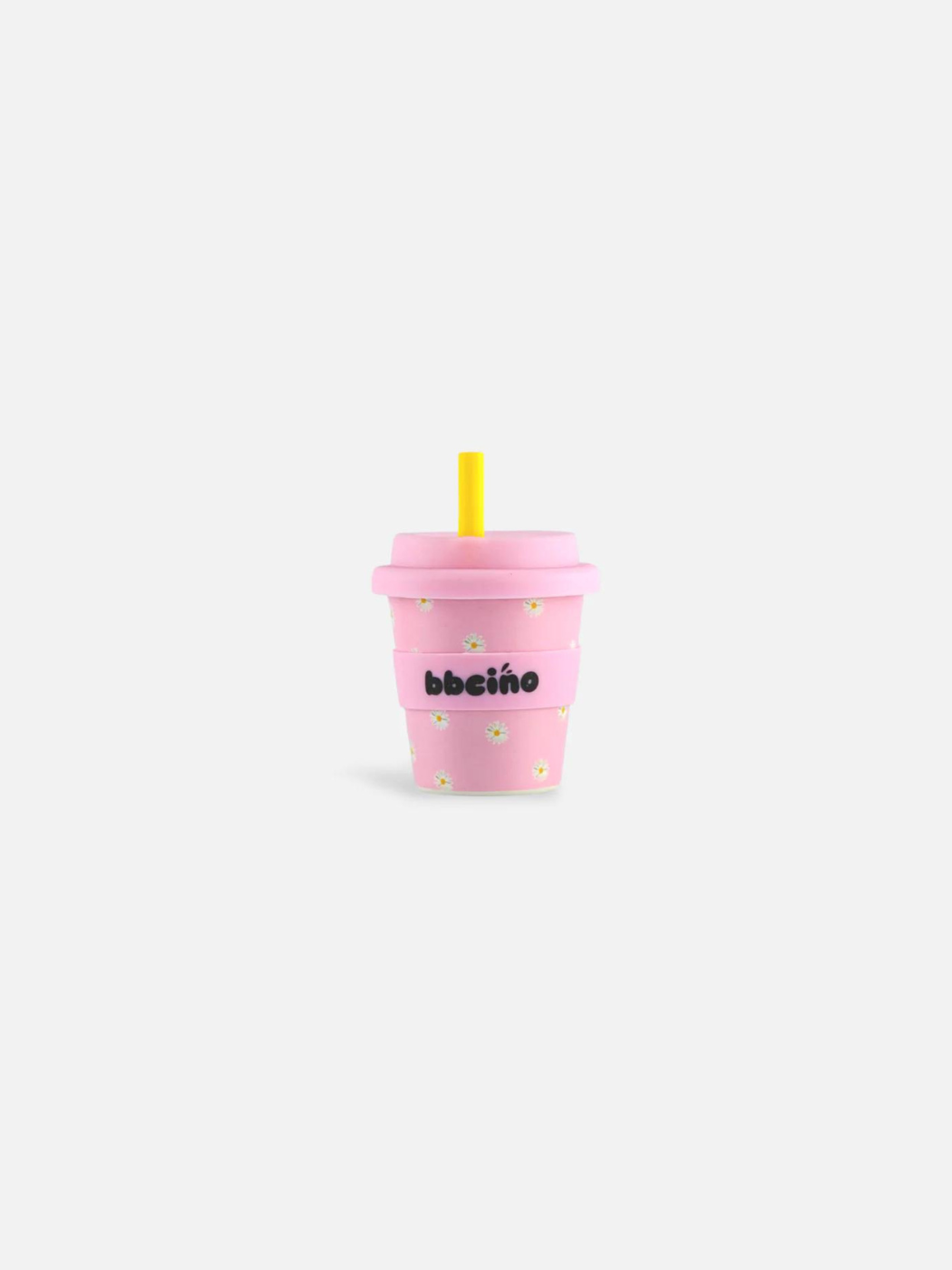 Babycino Takeaway Cup - Daisy Baby in Pink