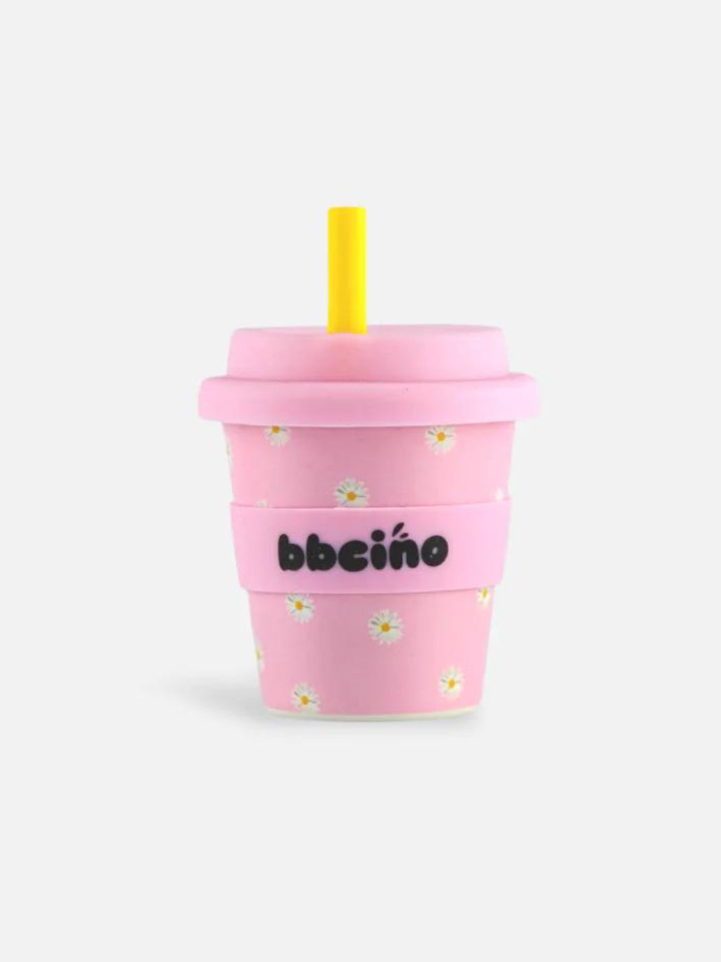 Babycino Takeaway Cup - Daisy Baby in Pink